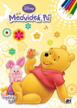 Medvídek Pú - omalovánka - 