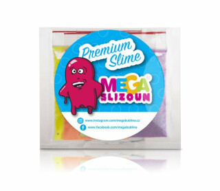 Megaslizoun sada neonových prášků - 5 barev - neuveden