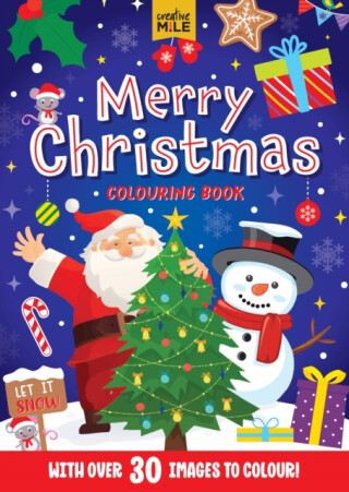 Merry Christmas Colouring Book - Creative Mile