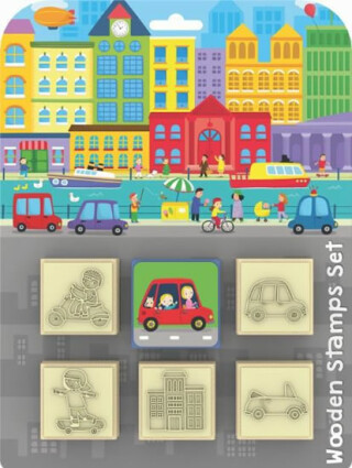 Město - Razítka 5+1 (Defekt) - neuveden