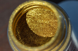 Metalický pigment Porporina – 03 Zlato zelené 20g - 