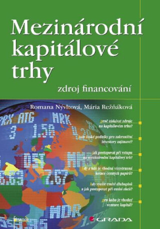 Mezinárodní kapitálové trhy - zdroj financování - Romana Nývltová,Mária Režňáková