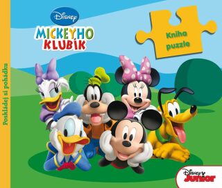 Mickeyho klubík Kniha puzzle - Walt Disney