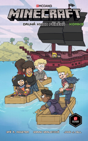 Minecraft komiks: Druhá kniha příběhů - Graleyová Sarah,Sfé R. Monster,John J. Hill