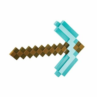 Minecraft replika zbraně 40 cm - Diamantový krumpáč - neuveden