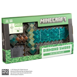 Minecraft Replika sběratelská - Diamantový meč (poškozené) - neuveden