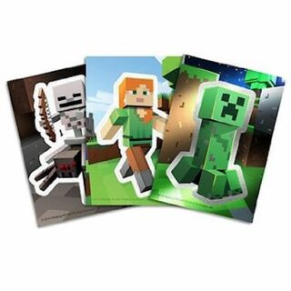 Minecraft - sběratelské samolepkové kartičky - neuveden