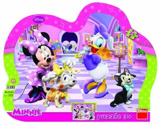 Minnie & Mazlíčci - tvarované puzzle 25 - neuveden