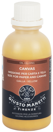 Mixtion na plátno a papír Manetti 125ml – žlutý - 