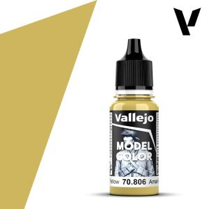 Modelářská barva Vallejo 18ml – 806 German Yellow - 