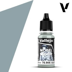Modelářská barva Vallejo 18ml – 906 Pale Blue - 