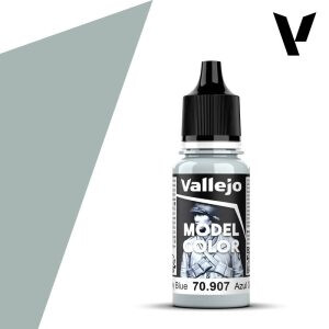 Modelářská barva Vallejo 18ml – 907 Pale Grey Blue - 