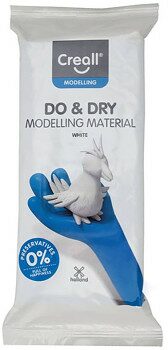 modelovací hmota Creall Do & Dry bílá 1 kg - 