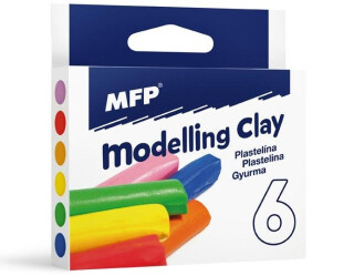 Modelovací hmota  6 ks barev 100g - neuveden