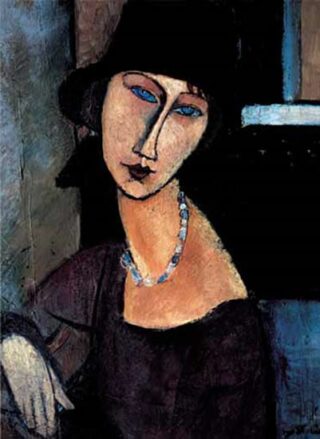 Modigliani: Jeanne Hébuterne - Puzzle/1000 dílků - neuveden