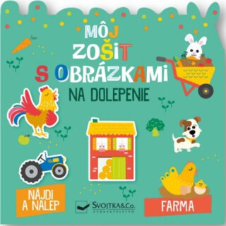 Môj zošit s obrázkami na dolepenie Farma - 