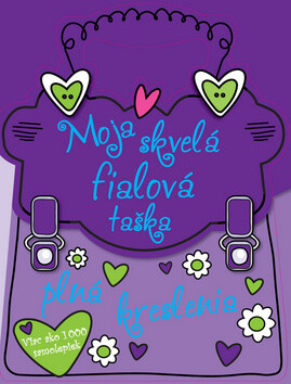 Moja skvelá fialová taška plná kreslenia - 