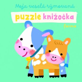 Moja veselá rýmovaná puzzle knižočka Farma - 