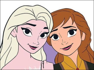 Moje omalovánky Ledové království - 