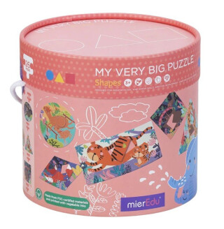 Moje velké puzzle - Tvary - 