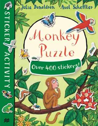 Monkey Puzzle Sticker Book - Julia Donaldsonová