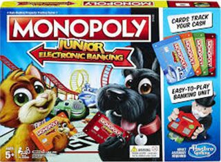 Monopoly Junior: Elektronické bankovnictví CZ - hra - neuveden