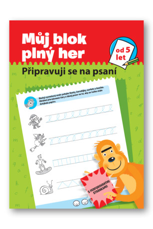 Můj blok plný her od 5 let Připravuji se na psaní - neuveden
