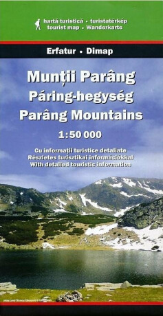 Muntii Parang 1:50 000 DIM / turistická mapa - neuveden
