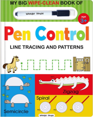 My Big Wipe And Clean Book of Pen Control for Kids - 