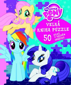 My Little pony Velká kniha puzzle - autora nemá