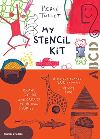 My Stencil Kit: Draw, colour and create your own stories - Herve Tullet