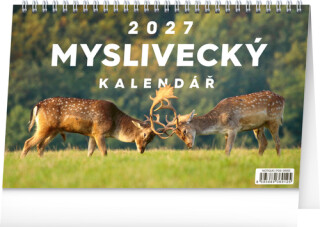 Myslivecký kalendář 2027 - stolní kalendář - 