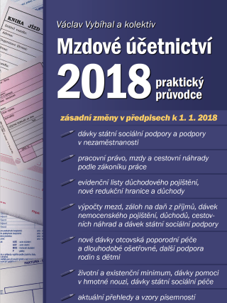 Mzdové účetnictví 2018 - Václav Vybíhal,kolektiv a