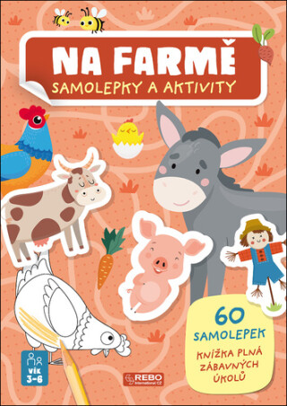 Na farmě samolepky a aktivity - 