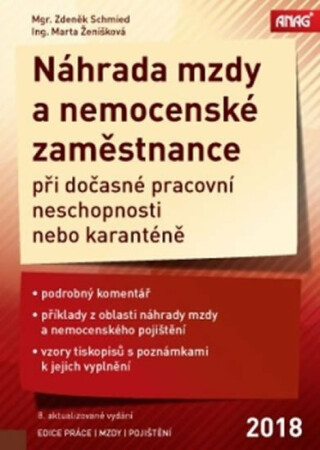 Náhrada mzdy ... 2018 - Ženíšková Marta,Schmied Zdeněk