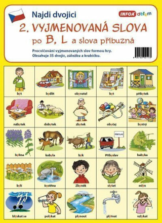 Najdi dvojici - 2. Vyjmenovaná slova po B, L a slova příbuzná - kolektiv autorů