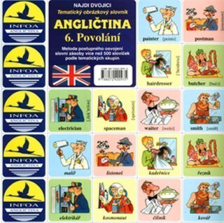 Najdi dvojici - Angličtina - 6. Povolání - Antonín Šplíchal