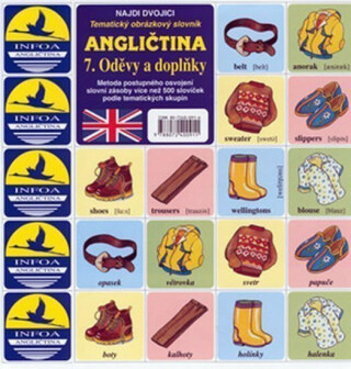 Najdi dvojici - Angličtina - 7. Oděvy a doplňky - Antonín Šplíchal