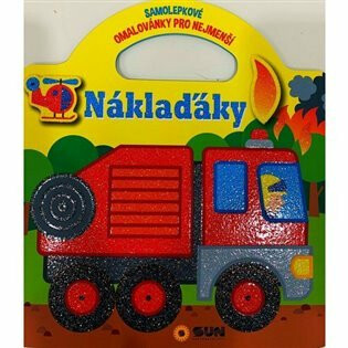 Náklaďáky - Samolepkové omalovánky pro nejmenší - neuveden