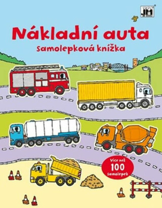 Nákladní auta Samolepkový sešit - neuveden