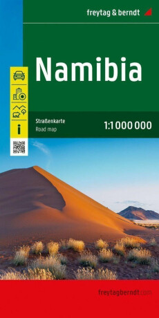 Namibie 1:1 000 000 / automapa (poškozené) - neuveden