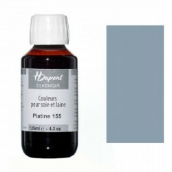 Napařovací barva na hedvábí Dupont 125ml – 155 Platinum - 
