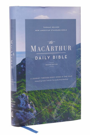 NASB, MacArthur Daily Bible, 2nd Edition, Hardcover, Comfort Print - 