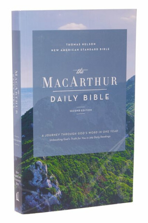 NASB, MacArthur Daily Bible, 2nd Edition, Paperback, Comfort Print - 