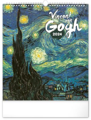 Nástěnný kalendář Vincent van Gogh 2024 - neuveden