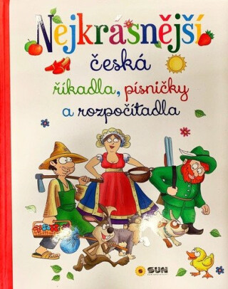 Nejkrásnější česká říkadla, písničky a rozpočítadla - velká kniha - neuveden