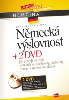 Německá výslovnost + 2 DVD - Jana Navrátilová