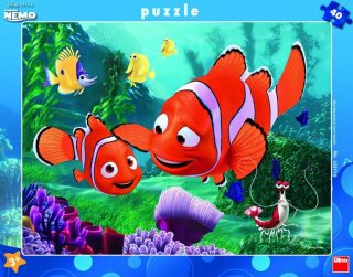 Puzzle 40 Nemo v bezpečí deskové - neuveden