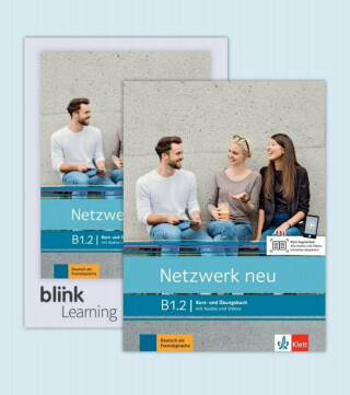Netzwerk neu B1.2 - Kurs./Übungsbuch Teil 2 + BlinkLearning Blended Bundle (14 Monate) - Stefanie Dengler