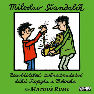 Neuvěřitelná dobrodružství žáků Kopyta a Mňouka - Miloslav Švandrlík